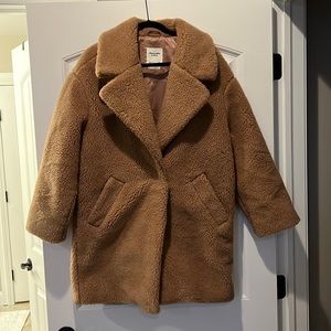 Abercrombie and Fitch Teddy Coat Small